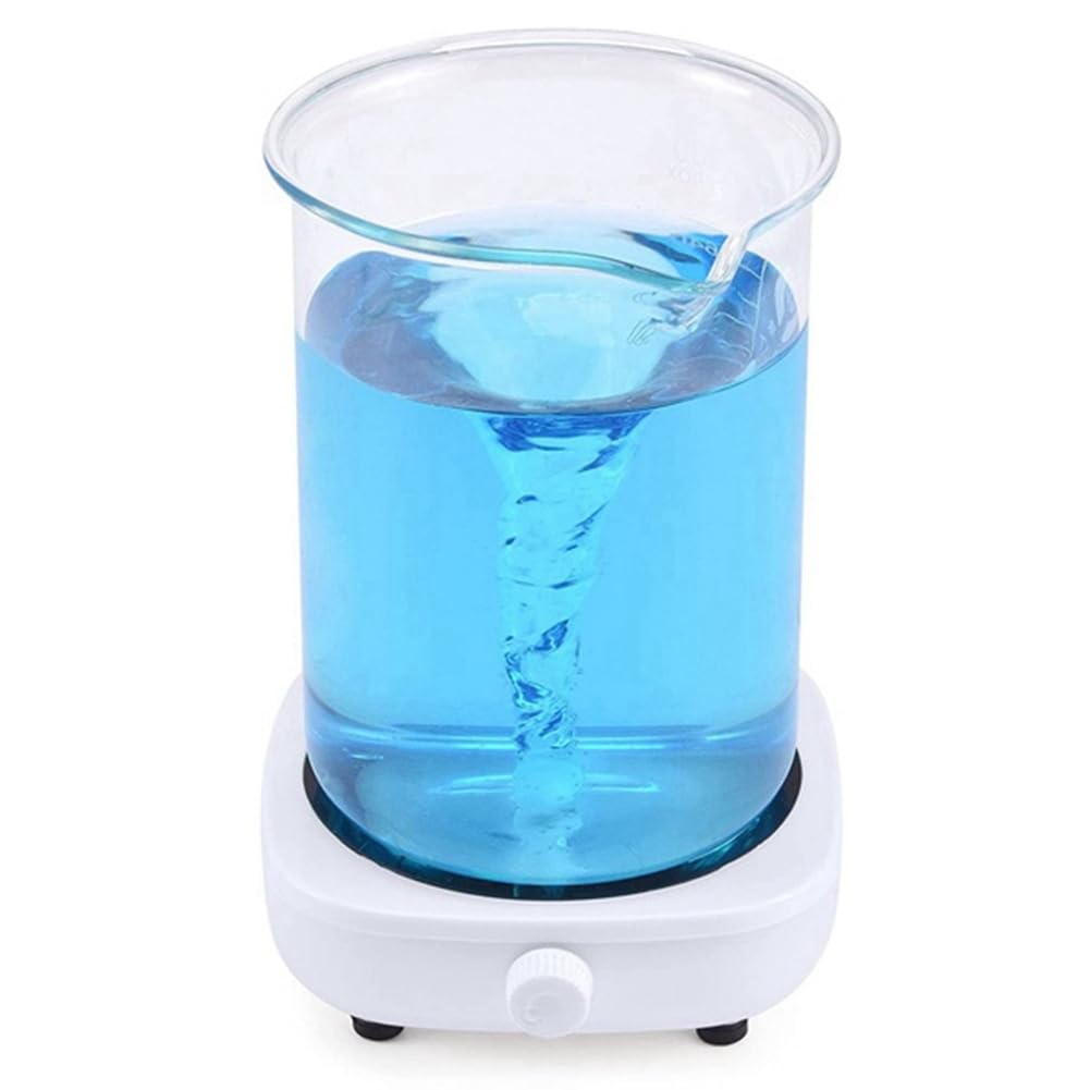 Haskoss Magnetic Stirrer Magnetic Mixer Mini Lab Stir Mixer Portable Stirrer Plate for Laboratory